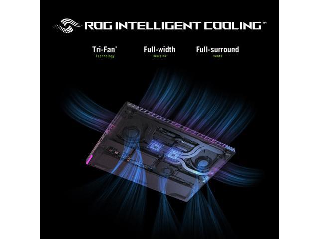 ASUS - ROG Strix G18 18" 2.5K 240Hz Gaming Laptop - AMD Ryzen 9 HX - 32GB RAM - NVIDIA GeForce RTX 5060 - 1TB SSD - Eclipse Gray - image 8