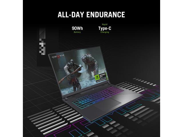 ASUS - ROG Strix G18 18" 2.5K 240Hz Gaming Laptop - AMD Ryzen 9 HX - 32GB RAM - NVIDIA GeForce RTX 5060 - 1TB SSD - Eclipse Gray - image 10