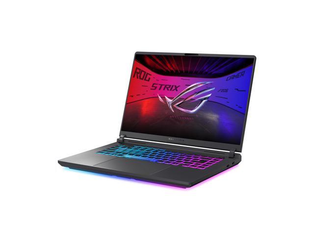ASUS - ROG Strix G16 16" FHD+ 165Hz Gaming Laptop - Intel Core i9 HX - 16GB RAM - NVIDIA GeForce RTX 5060- 1TB SSD - Eclipse Gray - image 4