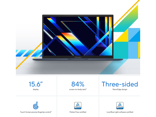 ASUS Vivobook 15.6' TouchScreen Intel Core i5-1334U - 16GB RAM - 512 GB SSD Windows 11 Home (F1504VA-BS51T) — photo 3