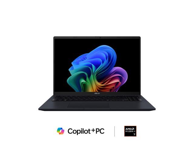 Asus VivoBook 16' Copilot+ PC Laptop AMD Ryzen AI 7 350 16GB DDR5 Memory 512GB PCIE SSD Windows 11 Home (M1607KA-NS76)