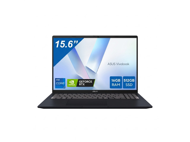Open Box - Asus VivoBook 16' Copilot+ PC Laptop AMD Ryzen AI 7 350 16GB DDR5 Memory 512GB PCIE SSD Windows 11 Home (M1607KA-NS76)