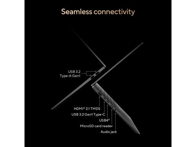 ASUS - Vivobook S14 14" FHD+ OLED Laptop - Copilot+ PC - AMD Ryzen AI 9 HX 370 with 32GB Memory - 1TB SSD - Neutral Black - image 9