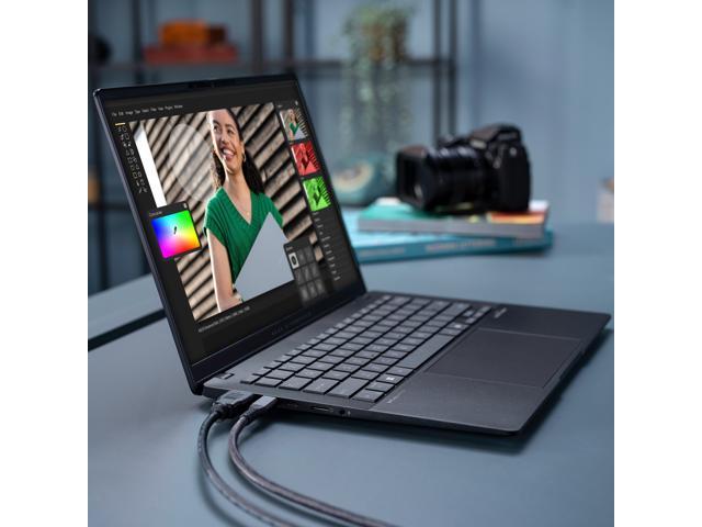 ASUS - Vivobook S14 14" FHD+ OLED Laptop - Copilot+ PC - AMD Ryzen AI 9 HX 370 with 32GB Memory - 1TB SSD - Neutral Black - image 6