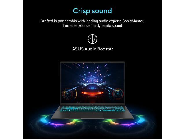 ASUS - V16 16" FHD+ 144Hz Gaming Laptop - Intel Core 7 240H with 16GB Memory - NVIDIA RTX 5060 - 512GB SSD - Matte Black - image 9