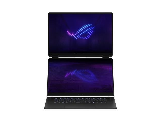 ASUS - ROG Zephyrus Duo Dual 16" OLED 120Hz Touch Gaming Laptop - Intel Core Ultra 9 - NVIDIA RTX 5070 Ti - 32GB RAM - 1TB SSD - Stellar Grey - image 4