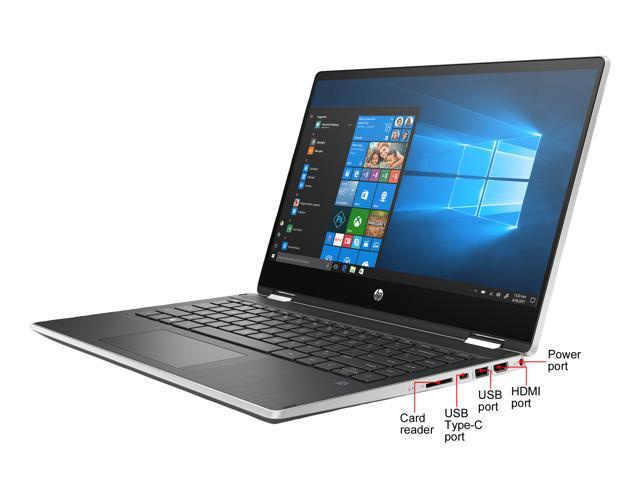 HP Pavilion x360 2-in-1 Laptop Intel Core i5-1035G1 14.0' Windows 10 Home 64-bit 14-dh2075nr