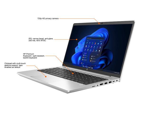 HP Laptop ProBook 440 G8 Intel Core i5-1135G7 8GB Memory 256 GB PCIe SSD Intel Iris Xe Graphics 14.0' Windows 10 Pro (available through downgrade...