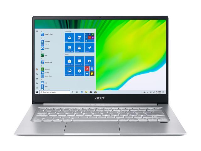 Acer Swift 3 14.0' AMD Ryzen 5 4500U 8 GB LPDDR4 Memory 256GB SSD Windows 10 Home 64-bit SF314-42-R7LH