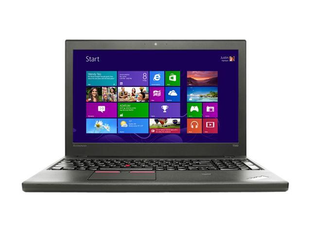 ThinkPad T550 (20CK000DUS) Ultrabook Intel Core i7 5600U (2.60 GHz) 8 GB Memory 256 GB SSD Intel HD Graphics 5500 15.6' FHD Windows 7 Pro 64-Bit...