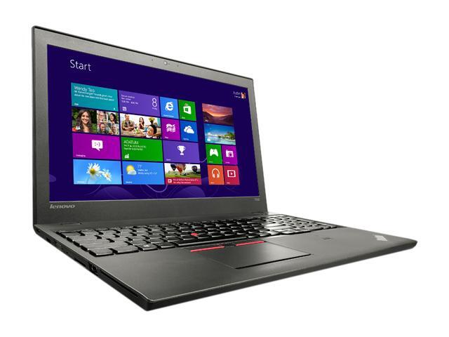 ThinkPad T550 (20CK000DUS) Ultrabook Intel Core i7 5600U (2.60 GHz) 8 GB Memory 256 GB SSD Intel HD Graphics 5500 15.6' FHD Windows 7 Pro 64-Bit...