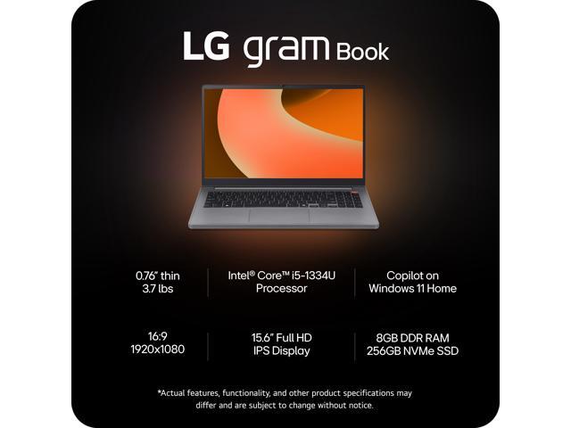 LG - gram Book 15" Laptop - Intel Core i5-1334U with 8GB Memory - 512GB SSD - Titan Silver - image 7