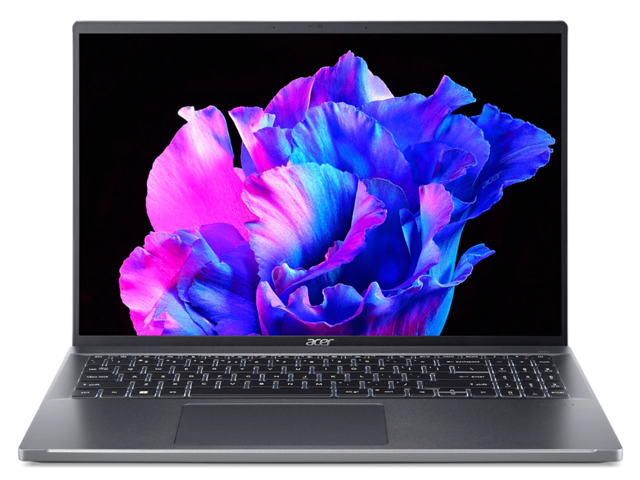 Acer Swift Go 16 16'' Intel Core i5-1335U 8 GB LPDDR5 Memory 512GB PCIe SSD Windows 11 Home 64-bit SFG16-71-52SD