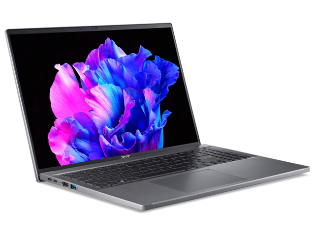 Acer Swift Go 16 16'' Intel Core i5-1335U 8 GB LPDDR5 Memory 512GB PCIe SSD Windows 11 Home 64-bit SFG16-71-52SD