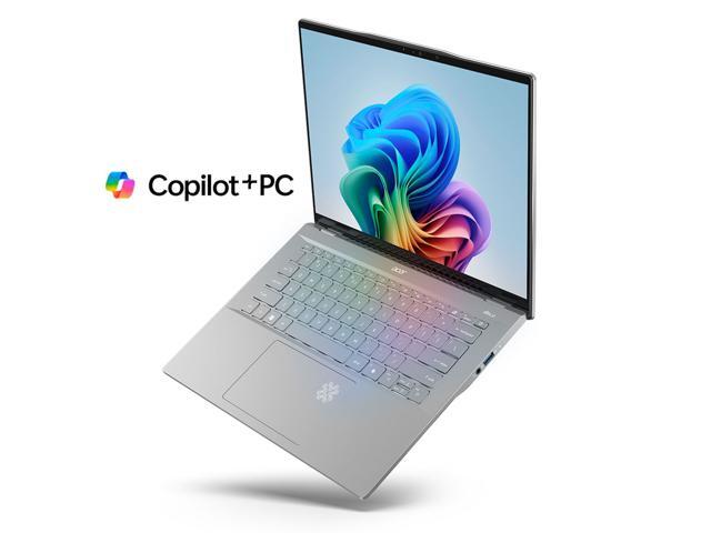 Acer Laptop Swift 14.5' Snapdragon AI Copilot+ PC 16GB LPDDR5X Onboard Memory 1TB PCIe Gen 4 SSD 14.5' Windows 11 Home SF14-11-X128