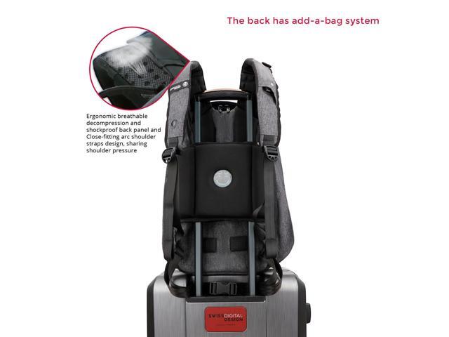 Swissdigital Cosmo 3.0 Massaging Travel Backpack - image 8