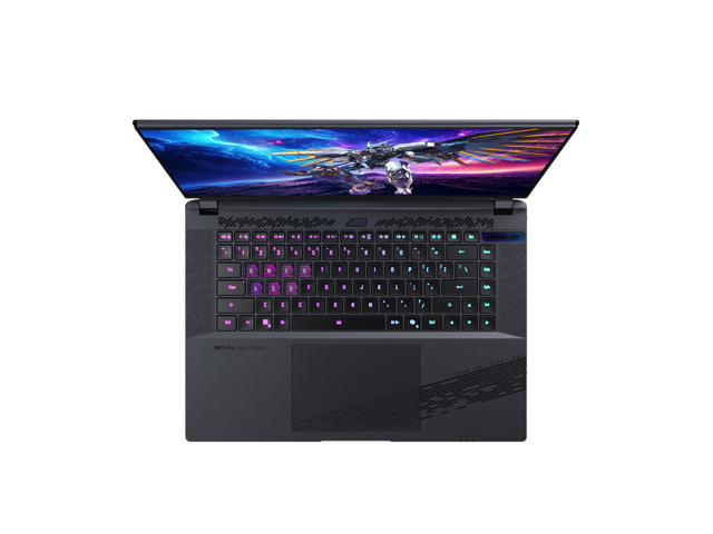 GIGABYTE - AORUS ELITE 16 Gaming Laptop - 16" 165Hz 2560x1600 WQXGA Intel Ultra 9 275HX - 1TB SSD - 32GB DDR5 RAM GeForce RTX 5070 - Gray Tide - image 4