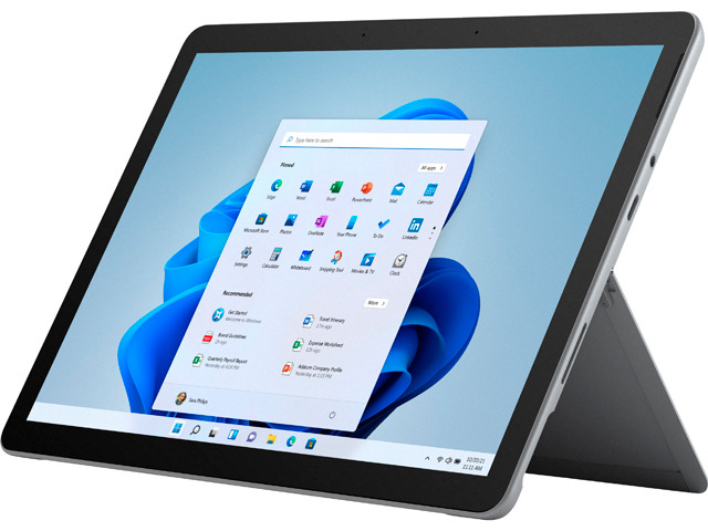 Microsoft Surface Go 3 2-in-1 Laptop Intel Core i3-10100Y 10.5' Windows 11 in S mode 8VH-00001