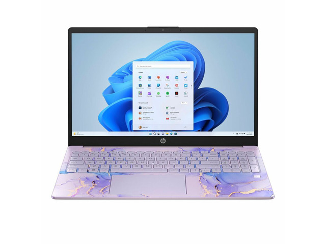 HP 15-fd0000 15-fd0536nr 15.6' Notebook - Intel N-Series N100 - 4 GB - 128 GB Flash Memory - Winter Lavender - Windows 11 Home - Webcam - Wi-Fi 6 -...