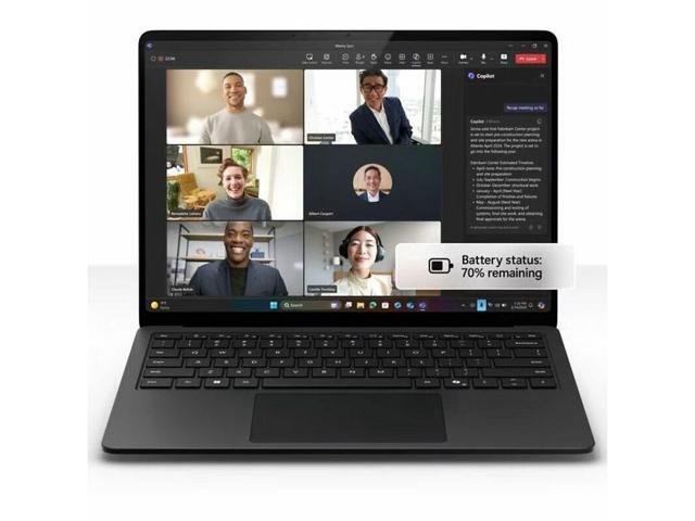 Microsoft Surface Laptop 7 13.8' Touchscreen - Qualcomm Snapdragon X Elite - 16 GB - 512 GB SSD - Graphite - Windows 11 Home - English Keyboard -...