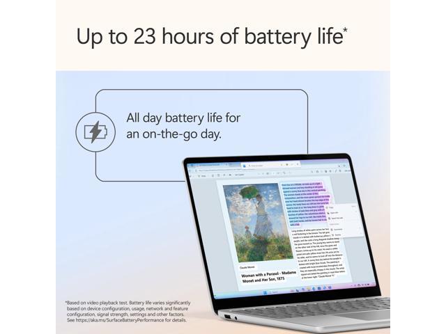 Microsoft - Surface Laptop - Copilot+ PC - 13" Touchscreen - Snapdragon X Plus 2025 - 16GB - 512GB Storage - Platinum - image 12