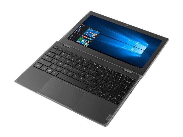 Lenovo Laptop 100e 81CYX503US Intel Celeron N3450 (1.10 GHz) 4 GB LPDDR4 Memory 128 GB eMMC Intel HD Graphics 500 11.6' Windows 10 Pro 64-bit