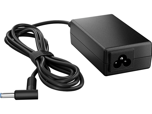 HP 65W 4.5mm Smart AC Adapter, 6H459AA#ABL, Black