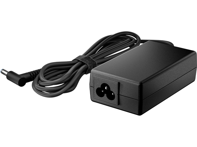 HP 65W 4.5mm Smart AC Adapter, 6H459AA#ABL, Black