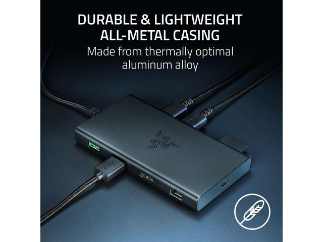 Razer - USB C Dock Station with 11 Ports for PC and Mac - Black - image 9