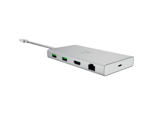Razer - USB C Dock Station with 11 Ports for PC and Mac - Mercury - image 5