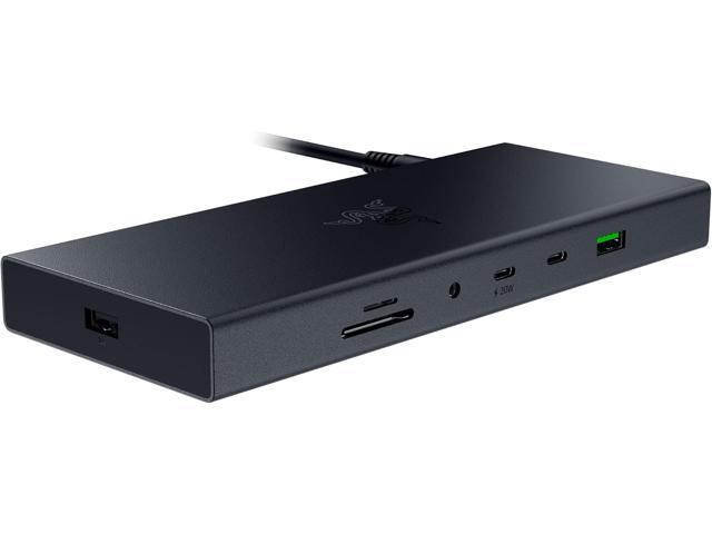 Razer - USB 4 Dock Station with 14 Ports for PC and Mac - Black - image 3