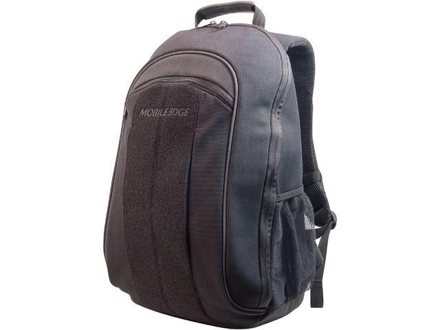Mobile Edge - Eco-Friendly Cotton Canvas 14.1' Ultrabook or 15' MacBook Backpack - Black