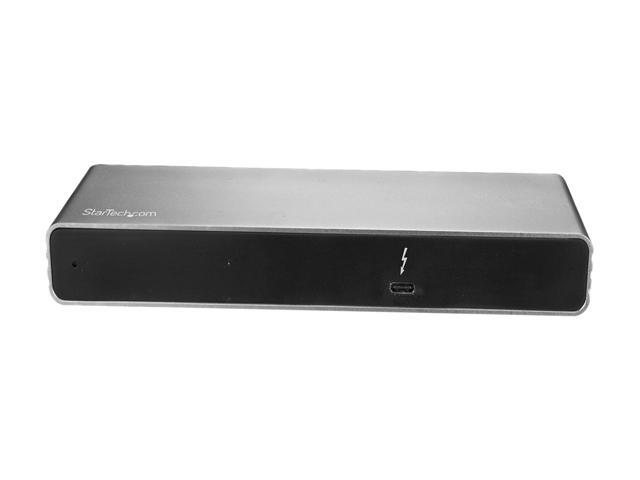 StarTech. com TB3DK2DHV Dual 4K Monitor Thunderbolt 3 Dock with DisplayPort, HDMI & VGA - 85W Power Delivery + Charging - Mac & Windows (TB3DK2DHV)