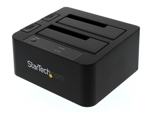 StarTech.com SDOCK2U33EB Black Notebook Docking Station