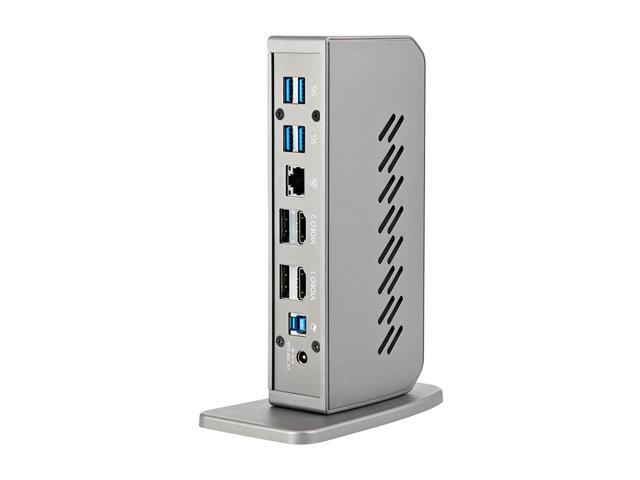 StarTech. com DK30A2DHU USB-C USB-A Dock - Hybrid Universal USB 3.0 Docking Station for USB-C or USB-A Laptop - Dual Monitor 4K 60Hz...
