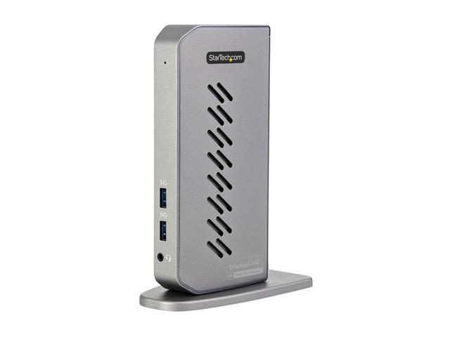StarTech. com DK30A2DHU USB-C USB-A Dock - Hybrid Universal USB 3.0 Docking Station for USB-C or USB-A Laptop - Dual Monitor 4K 60Hz...