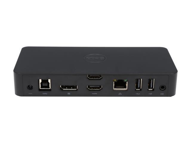 Dell Triple Display USB 3.0 Universal Dock for Ultra HD 4K Resolution Model 452-BBPG (D3100)