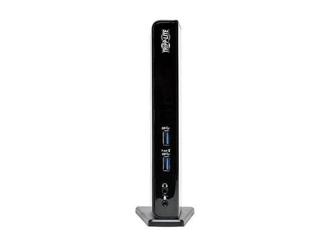 Tripp Lite USB 3.0 SuperSpeed Laptop Dual Head Docking Station - HDMI and DVI Video, Audio, USB Hub Ports and Ethernet (U342-DHG-402)