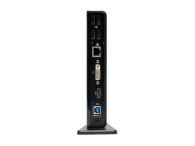Tripp Lite USB 3.0 SuperSpeed Laptop Dual Head Docking Station - HDMI and DVI Video, Audio, USB Hub Ports and Ethernet (U342-DHG-402)