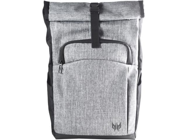 Acer Gray, Black Predator Rolltop Jr. Backpack Model NP. BAG1A.292