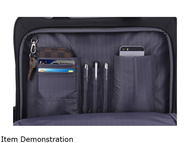 ECO STYLE Tech Exec Rolling Case for Laptops up to 16.1 inches - Black - image 6