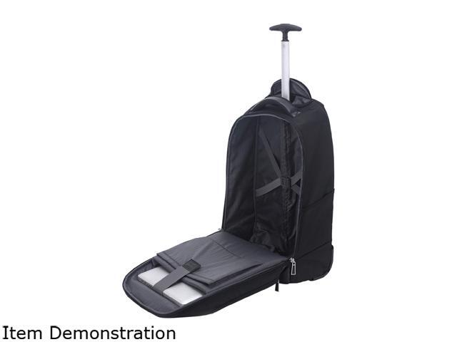 ECO STYLE Tech Exec Rolling Backpack for Laptops up to 17.3 inches - Black - image 3