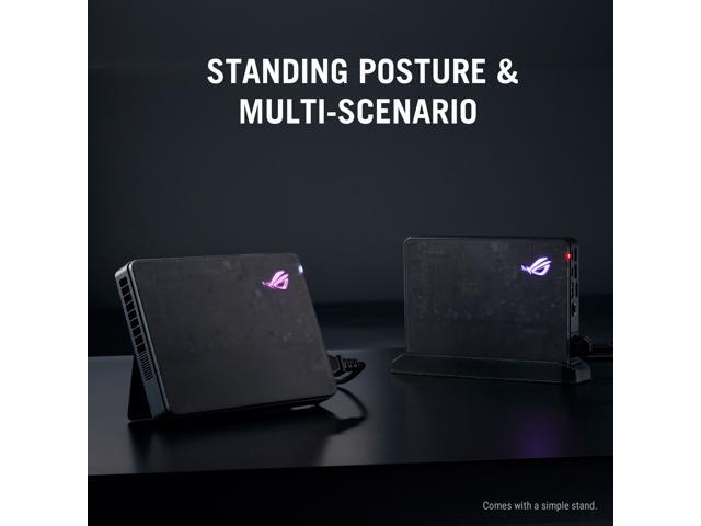 ASUS - ROG XG Mobile External Graphics Card - NVIDIA GeForce RTX 5070 Ti Laptop GPU - Thunderbolt 5 - Off Black - image 7