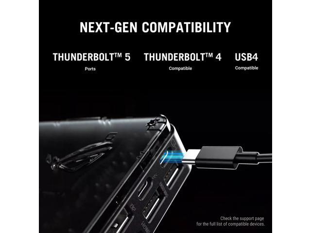ASUS - ROG XG Mobile External Graphics Card - NVIDIA GeForce RTX 5070 Ti Laptop GPU - Thunderbolt 5 - Off Black - image 9
