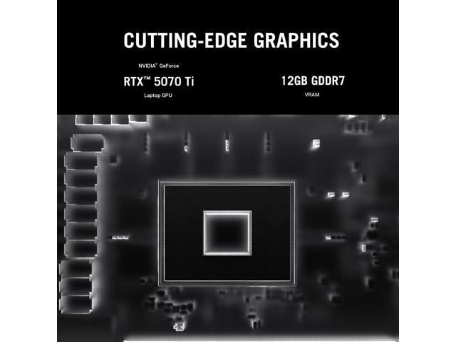 ASUS - ROG XG Mobile External Graphics Card - NVIDIA GeForce RTX 5070 Ti Laptop GPU - Thunderbolt 5 - Off Black - image 10