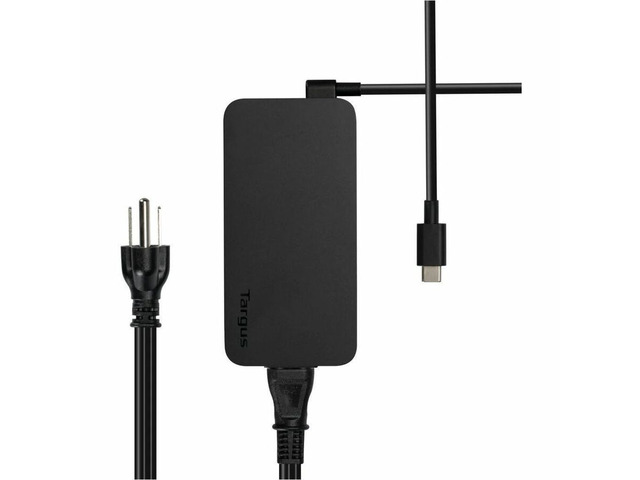 Targus 140W USB-C Charger - PD 3.1 EPR - 140 W - 7.20 ft Cable - Black - APA130TT