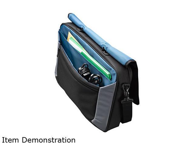 Case Logic - Messenger Laptop Bag for 17" Laptop - Black - image 5