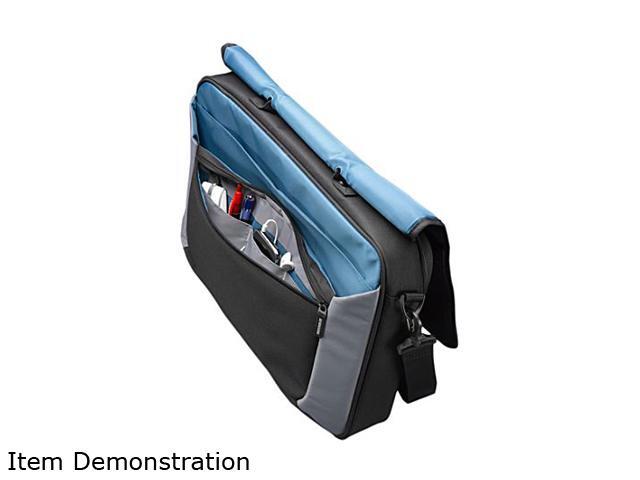 Case Logic - Messenger Laptop Bag for 17" Laptop - Black - image 4