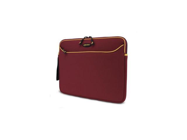 Mobile Edge SlipSuit - Neoprene Sleeve - 15.4'/17' Mac - Burgundy/Gold