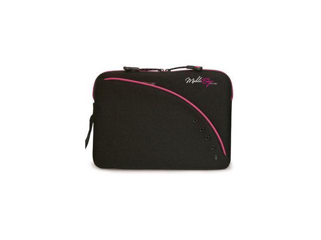 Mobile Edge - SlipSuit - iPad / 8.9' Tablet Neoprene Sleeve - Black w/Pink Trim